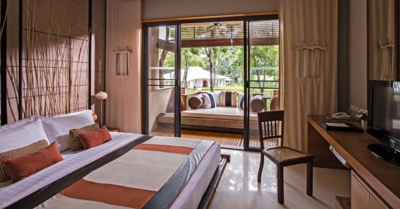 Chambre de l'hôtel Kirimaya à Khao Yai - Thailande | Au Tigre Vanillé