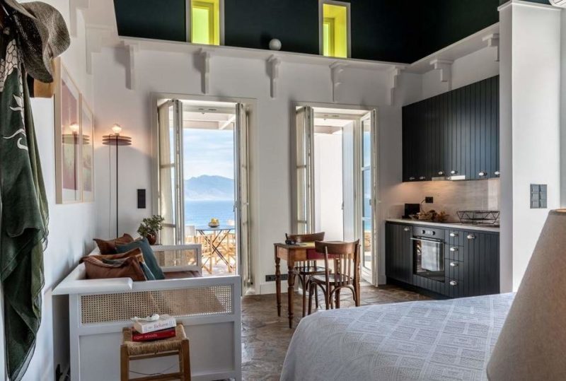 Studio de l'hôtel Eros à Koufonissi dans les Cyclades - Grèce | Au Tigre Vanillé