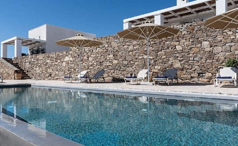 Plage de l'hôtel Eros à Koufonissi dans les Cyclades - Grèce | Au Tigre Vanillé