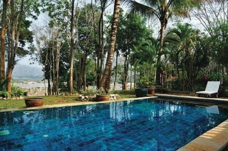 Piscine de l'hôtel Mekong Villa à Nong Khai - Thaïlande | Au Tigre Vanillé