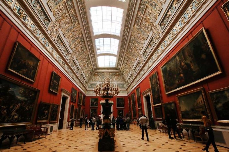 Musée d'art de l'Ermitage à St-Pétersbourg - Russie | Au Tigre Vanillé