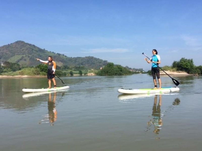 Paddle sur le mékong à Nong Khai - Thaïlande | Au Tigre Vanillé