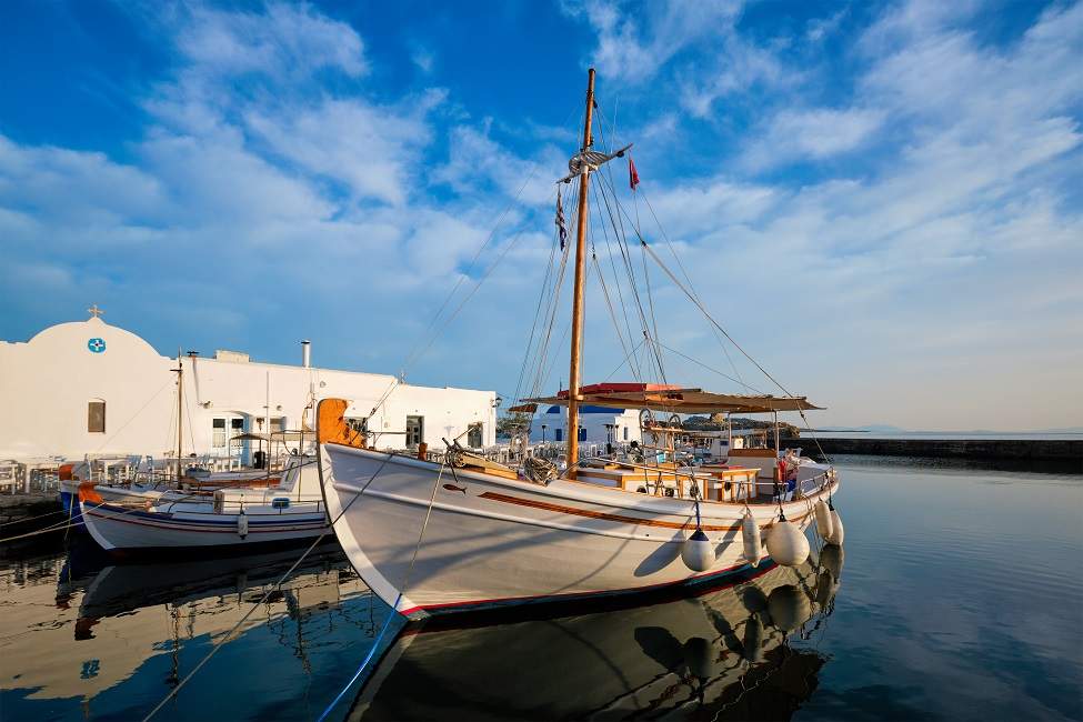 Port pittoresque de Paros - Cyclades - Grèce | Au Tigre Vanillé