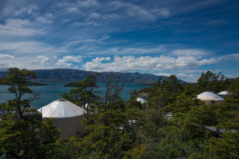 Tentes de l'hôtel Patagonia Camp en Patagonie à Torres del Paine - Chili | Au Tigre Vanillé