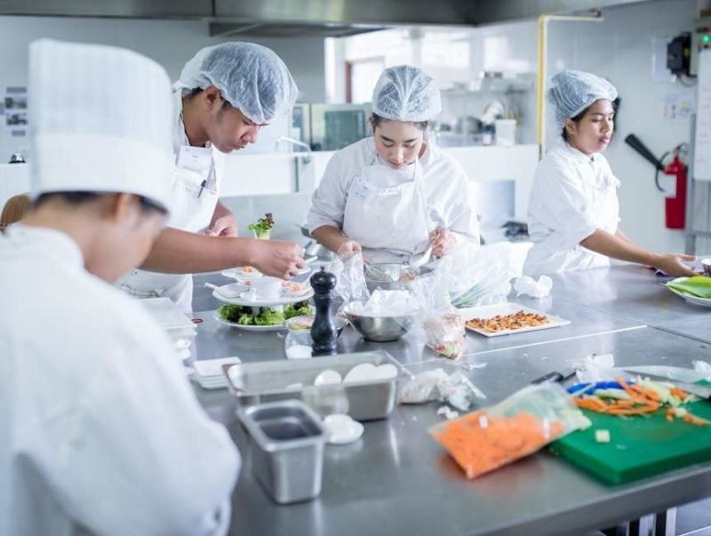 Cuisine de l'école hôtelière de Pimali à Nong Khai - Thaïlande | Au Tigre Vanillé