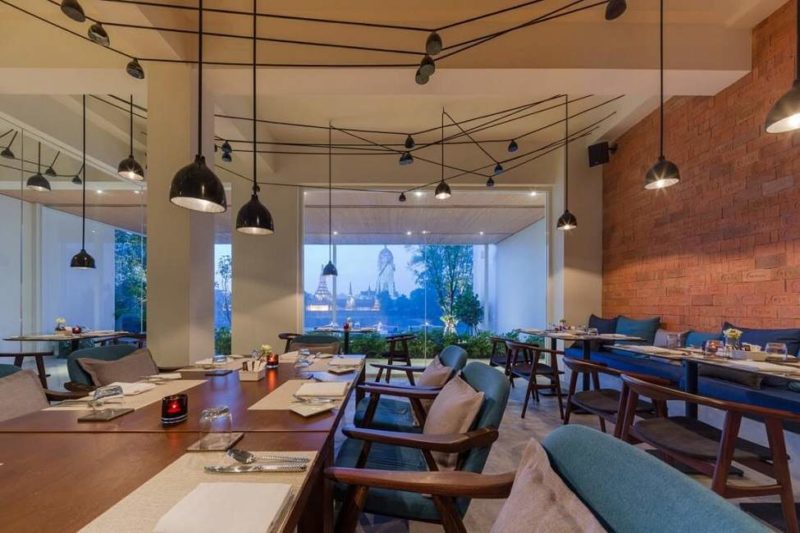 Restaurant de l'hôtel Sala à Ayutthaya - Thaïlande | Au Tigre Vanillé