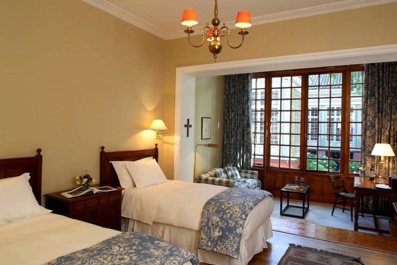 Chambre de l'hôtel Santa Rita de la route du Vin - Chili | Au Tigre Vanillé