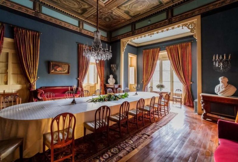 Salle à manger de l'hôtel Santa Rita de la route du Vin - Chili | Au Tigre Vanillé