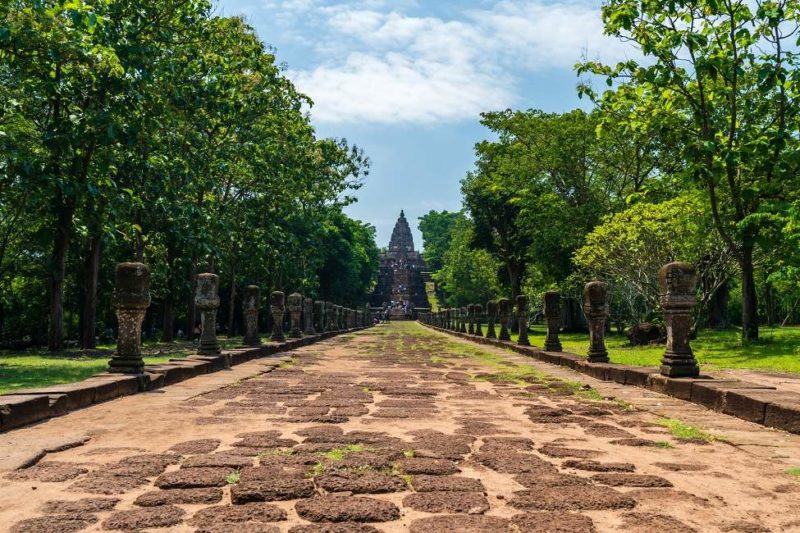 Parc abritant un temple khmer royal à Buriram - Thaïlande | Au Tigre Vanillé