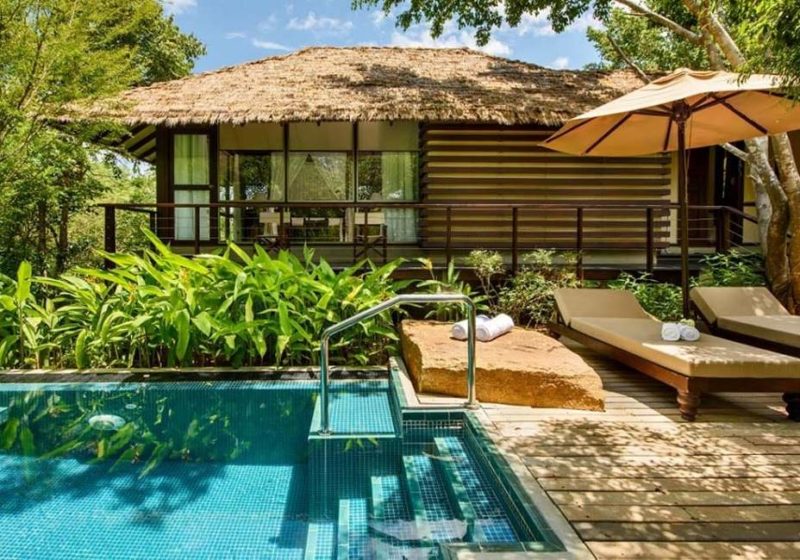 Piscine de l'hôtel Ulagalla à Anuradhapura - Sri Lanka | Au Tigre Vanillé