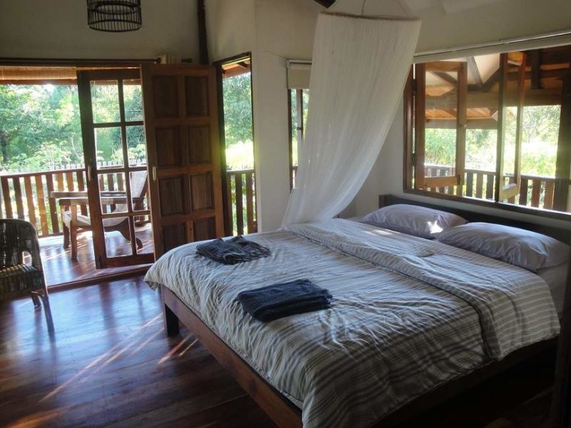 Chambre d'une villa privée dans la campagne à Buriram - Thaïlande | Au Tigre Vanillé