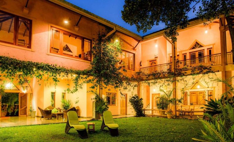 Jardin de l'hôtel Villa Rosa à Kandy - Sri Lanka | Au Tigre Vanillé