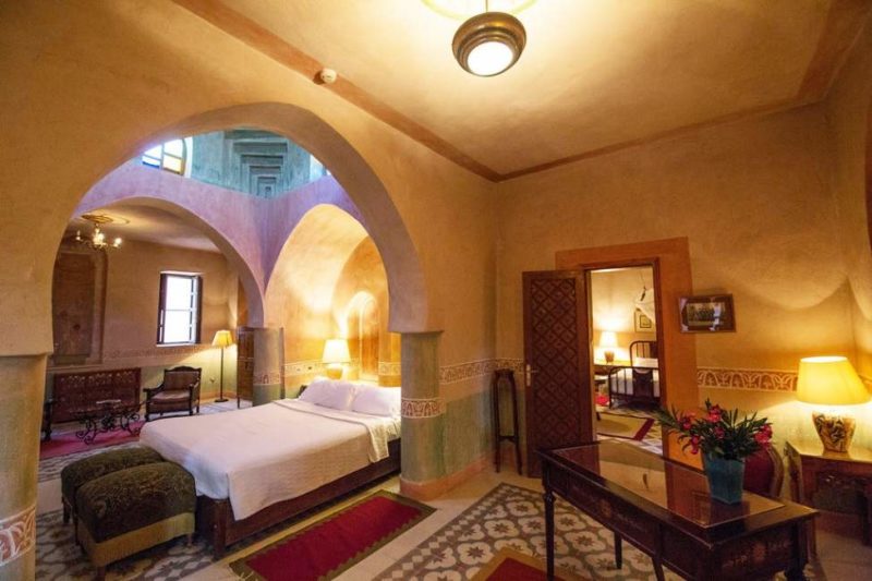 Chambre familiale de l'hôtel Al Moudira à Louxor - Egypte | Au Tigre Vanillé