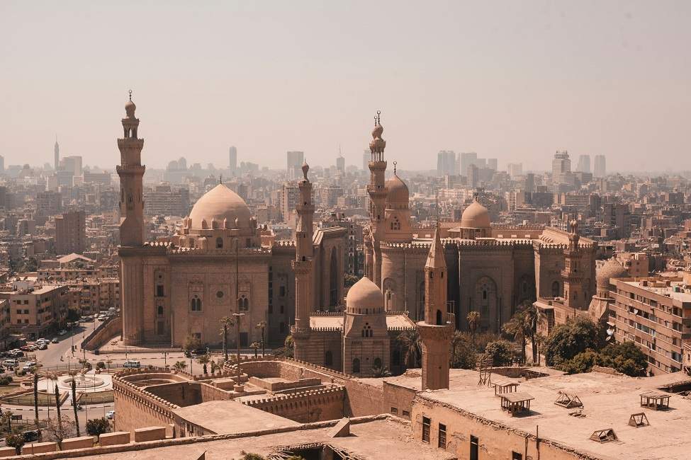 Mosquée et vue sur la ville - Le Caire - Egypte | Au Tigre Vanillé