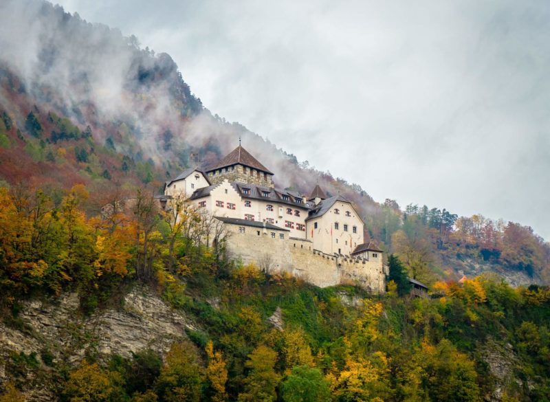 Chateau dans la montagne à Appenzell - Suisse | Au Tigre Vanillé