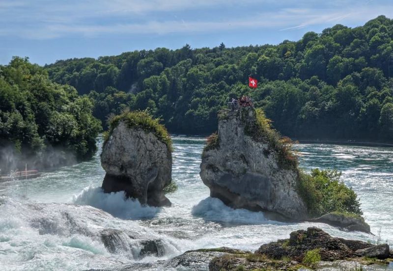 Admirer les chutes du Rhin à Schaffouse - Suisse | Au Tigre Vanillé