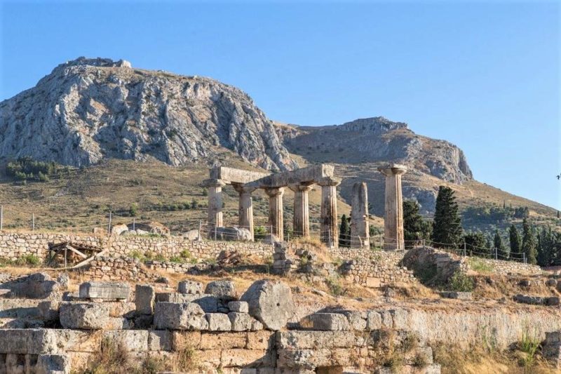 Temples grecs en Corinthie dans le Peloponnèse - Grèce | Au Tigre Vanillé