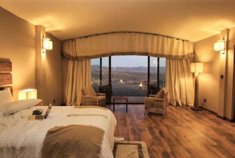 Chambre de l'hôtel Hills Resort à Gondar - Éthiopie | Au Tigre Vanillé