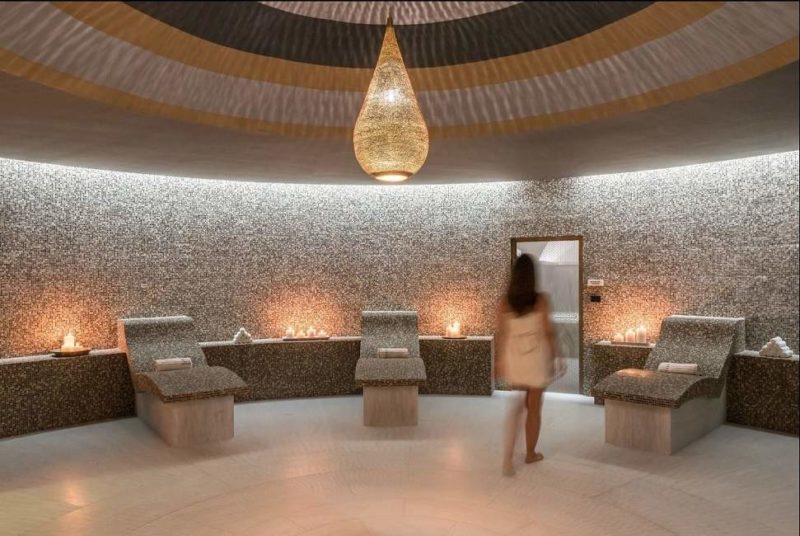 Hammam de l'hôtel Euphoria dans le Péloponnèse - Grèce | Au Tigre Vanillé