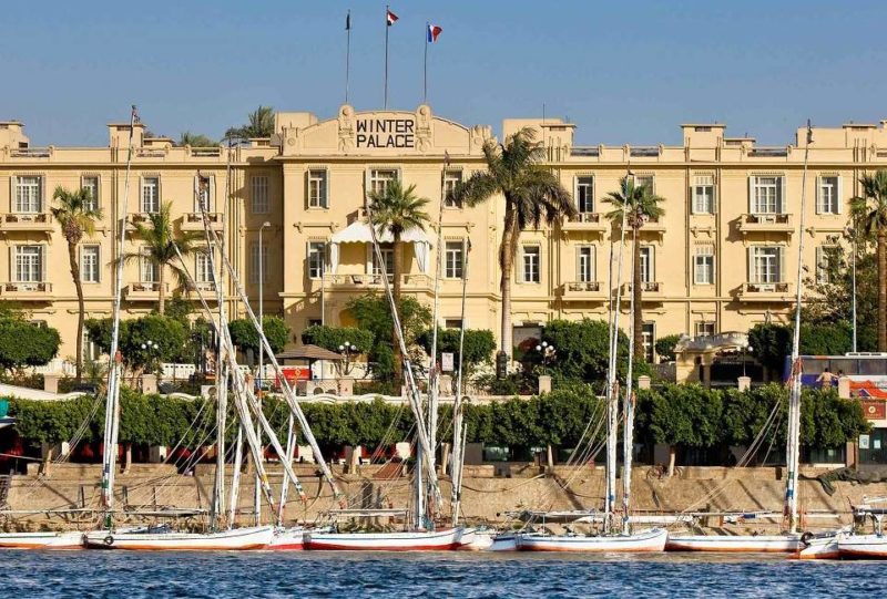 Vue sur le Nil de l'hôtel Sofitel Winter Palace à Louxor - Egypte | Au Tigre Vanillé