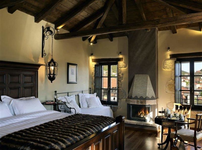 Chambre de l'hotel Vager dans le Peloponnèse - Grèce | Au Tigre Vanillé