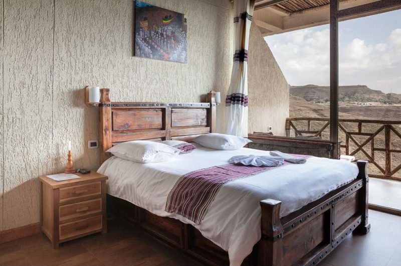 Chambre de l'hôtel Sora à Lalibela - Éthiopie | Au Tigre Vanillé