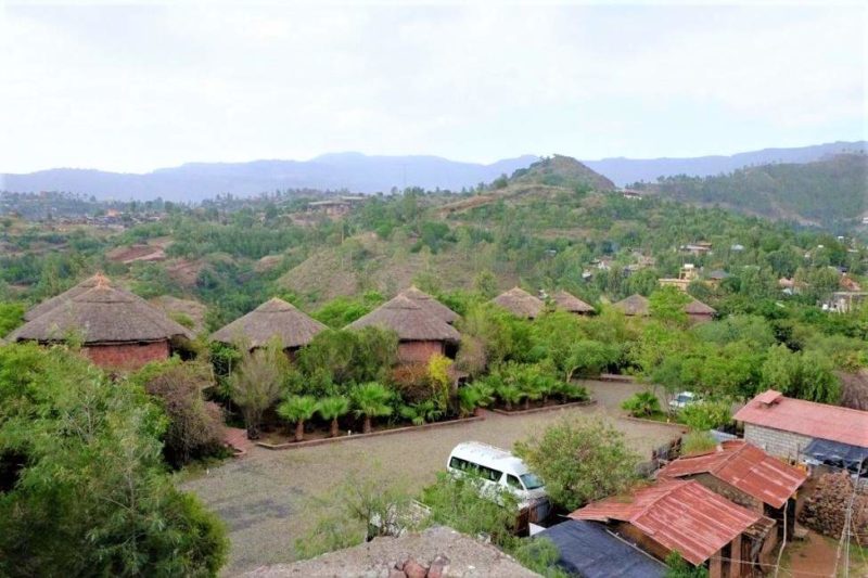 Bungalows de l'hôtel Tukul à Lalibela - Éthiopie | Au Tigre Vanillé