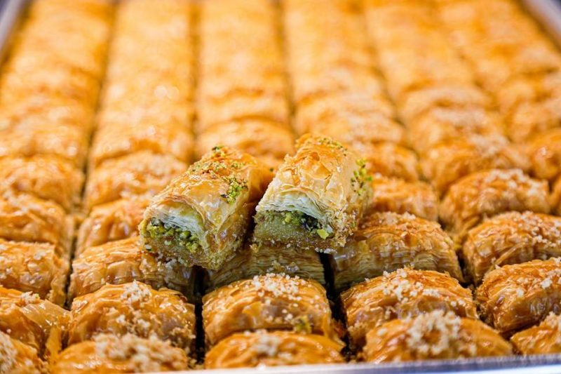 Patisserie locale au sucre et à la pistache à Yazd - Iran | Au Tigre Vanillé