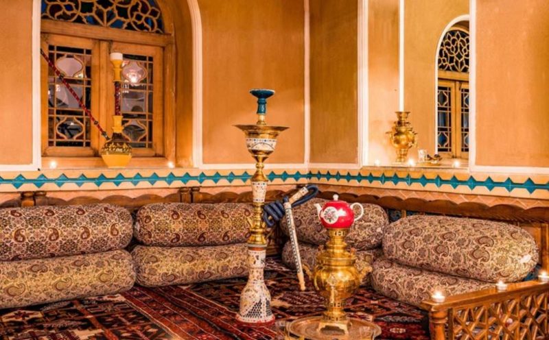 Salon de l'hôtel Espinas à Téhéran - Iran | Au Tigre Vanillé