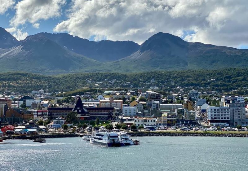 Port de la ville du bout du monde en Terre de Feu de Ushuaïa - Argentine | Au Tigre Vanillé