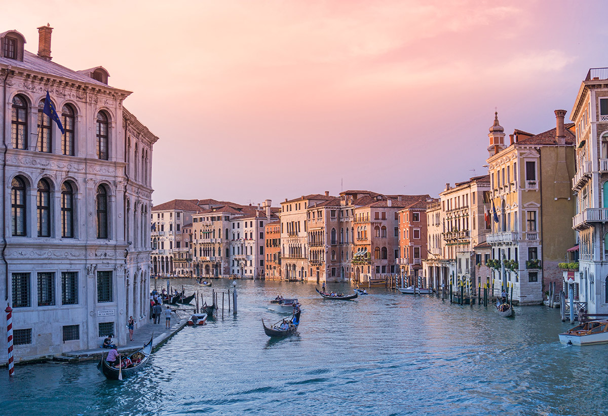 Un canal à Venise, Italie | Au Tigre Vanillé