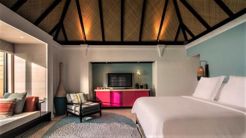Chambre de l'hotel Four Seasons - Maldives | Au Tigre Vanillé