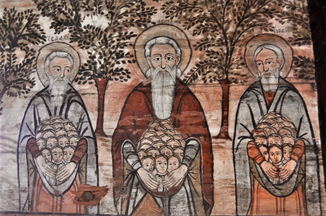 fresque-monastères-peinture-bucovine-roumanie Fresque dans un monastère en Bucovine - Roumanie | Au Tigre Vanillé