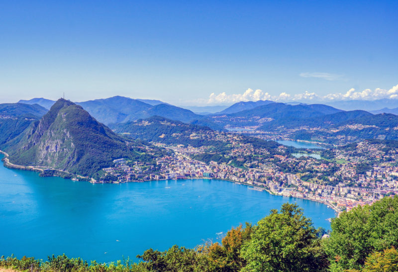 Ville de Lugano, Tessin - Suisse | Au Tigre Vanillé