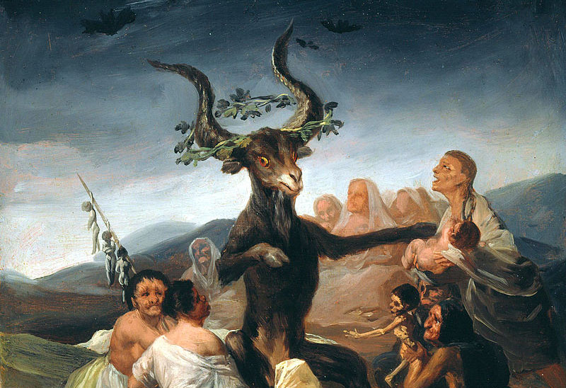 Peinture de Goya - Sabat - Espagne | Au Tigre Vanillé