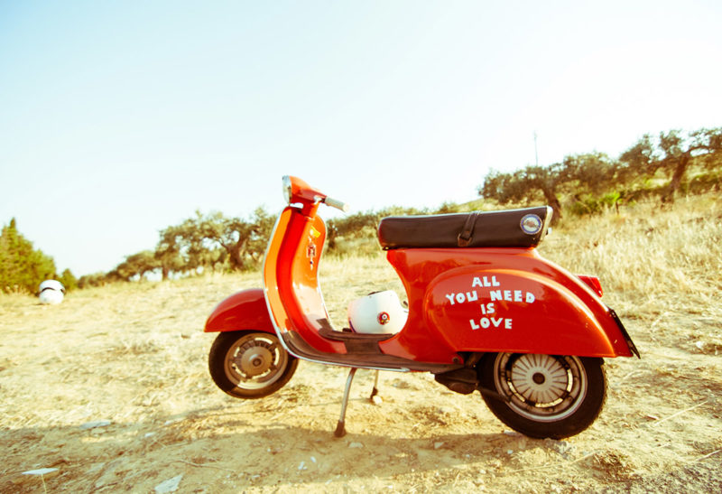 Vespa, Pouilles | Au Tigre Vanillé