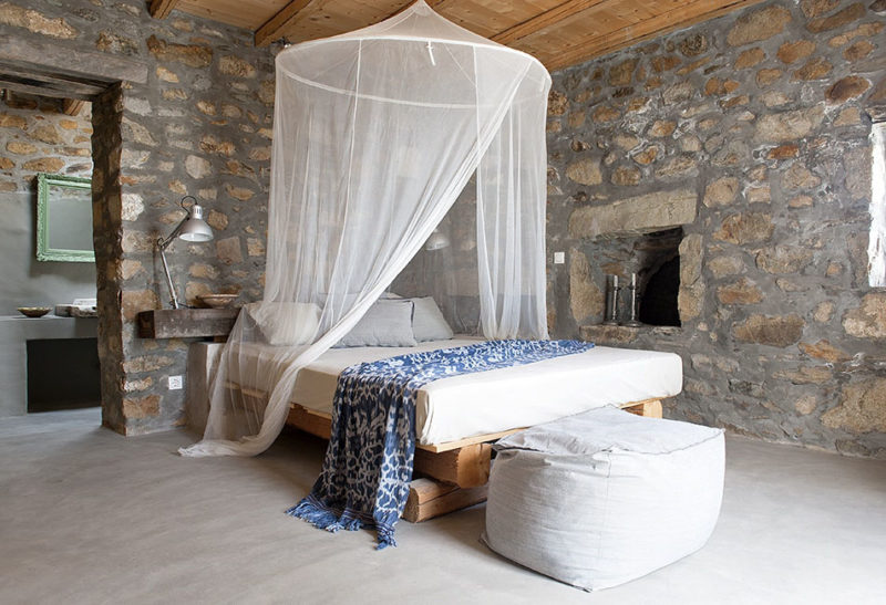 Chambre, Villa nature, Serifos, Grèce | Au Tigre Vanillé