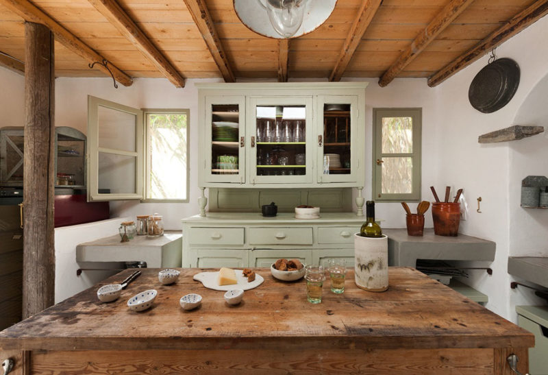 Cuisine, Villa nature, Serifos, Grèce | Au Tigre Vanillé