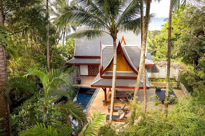 Pavillon de l'hôtel Amanpuri à Phuket - Thailande | Au Tigre Vanillé