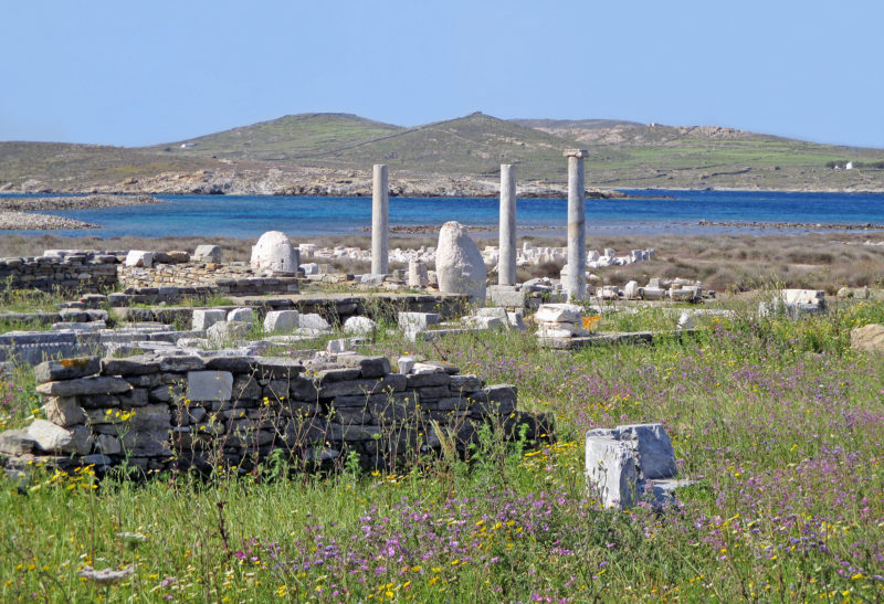 Ruines de Délos à Mykonos - Grèce | Au Tigre Vanillé