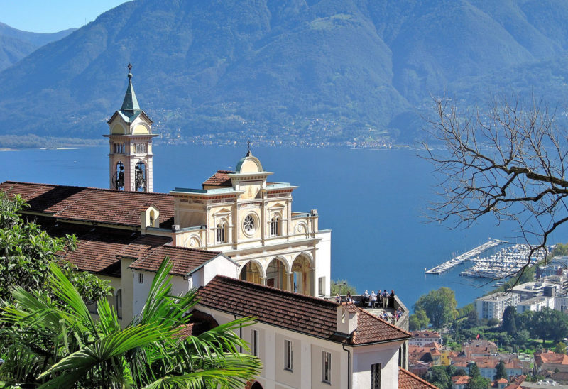Vue église, Locarno Tessin - Suisse | Au Tigre Vanillé