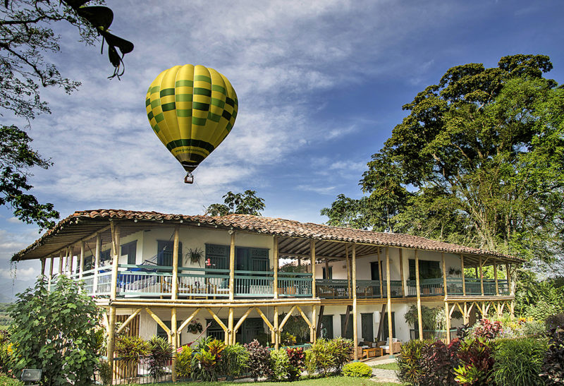 Bâtiment de l'Hacienda Bambusa, Colombie | Au Tigre Vanillé