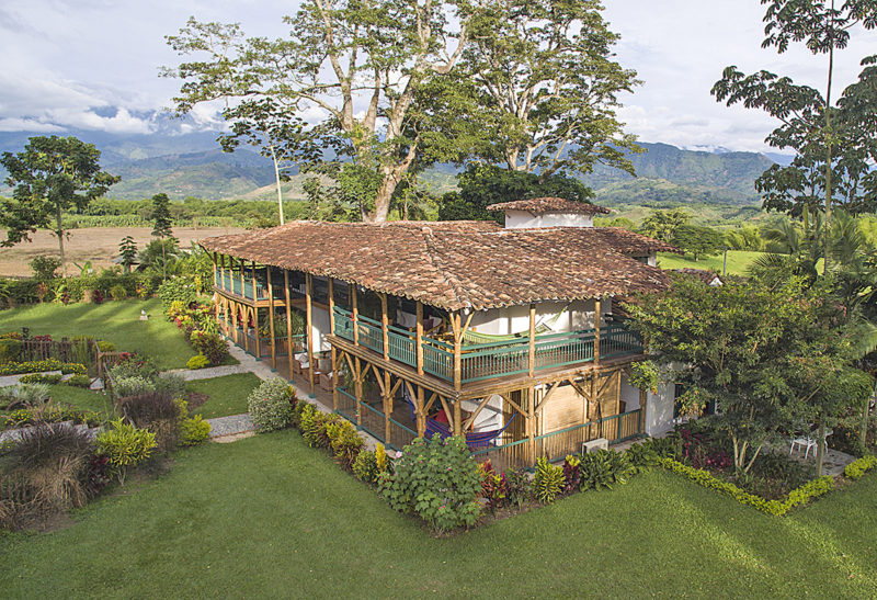 Edifice de l'Hacienda Bambusa, Colombie | Au Tigre Vanillé