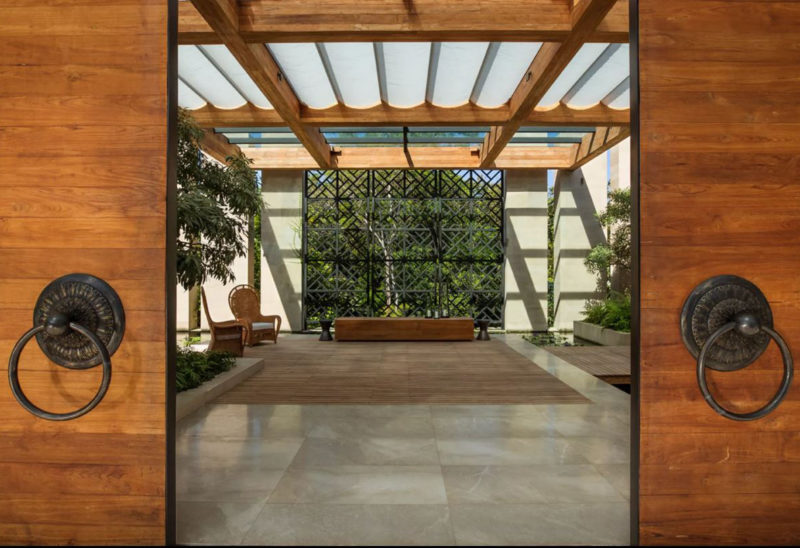 Hôtel Rosewood, entrée, Phuket - Thaïlande | Au Tigre Vanillé