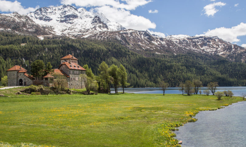 Lac de Sils, Grisons - Suisse | Au Tigre Vanillé