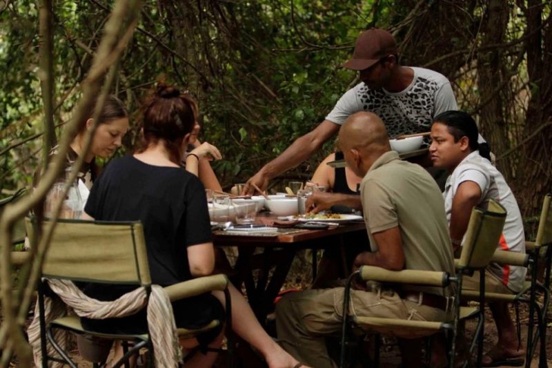 Diner dans le parc national de Yala - Sri Lanka | Au Tigre Vanillé