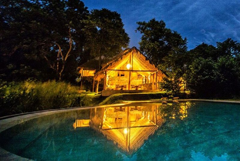 Piscine de l'hotel Gal Oya - Sri Lanka | Au Tigre Vanillé