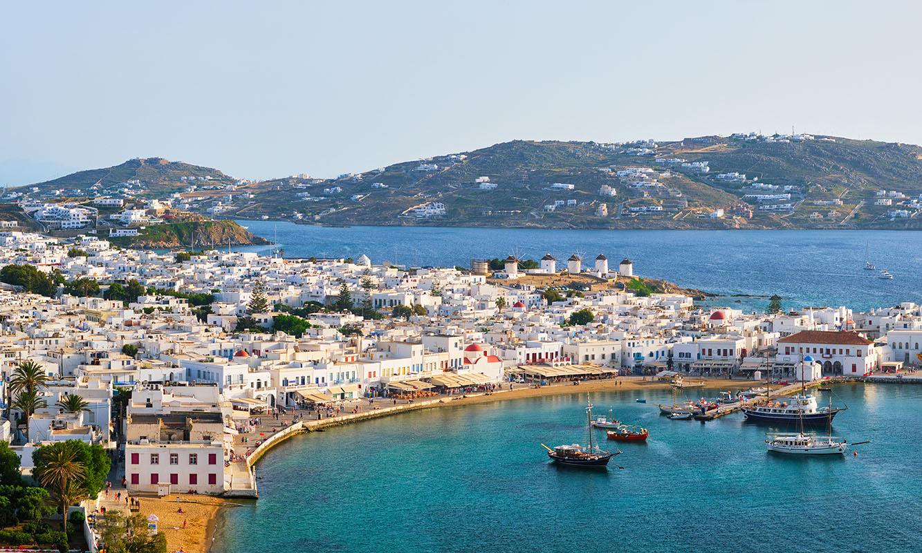 Port de Mykonos - Grèce | Au Tigre Vanillé