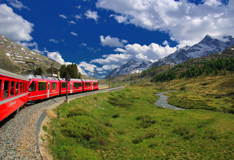 Train Glacier Express - Suisse | Au Tigre Vanillé