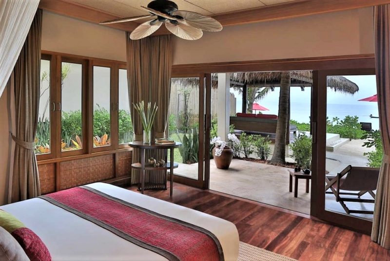 Chambre de l'hotel Anantara à Koh Phangan - Thaïlande | Au Tigre Vanillé